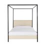 Maisons du Monde Cama con dosel de 160 x 200 de metal