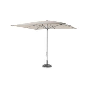 Defora Home Parasol aluminio gris 300x300cm