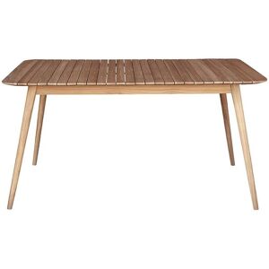 Bois Dessus Bois Dessous Mesa de jardín extensible de madera teca maciza 4/6 pers.