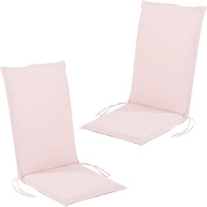 Edenjardin Pack 2 cojines exterior Rosa 65 cm + 45 cm  x45 cm  x4