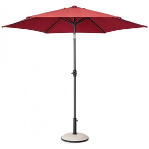 Konte.Design Sombrilla redondo grande con mástil central de aluminio,lona roja 2,7m Konte.Design Sombrilla redondo grande con mástil central de aluminio,lona roja 2,7m