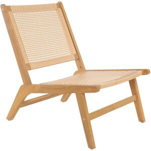 Nordlys Silla interior exterior en acacia y ratán Nordlys Silla interior exterior en acacia y ratán