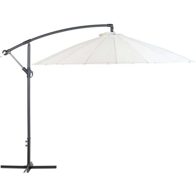 Sombrilla de Jardín Beige 2.68m Resistente a UV Moderna Sombrilla de Jardín Beige 2.68m Resistente a UV Moderna