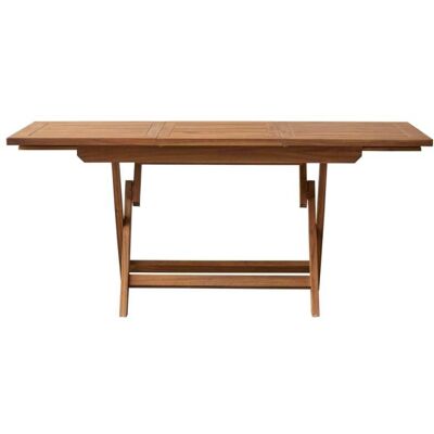 Tikamoon Mesa de jardín plegable y extensible de acacia maciza 4/6 pers. Tikamoon Mesa de jardín plegable y extensible de acacia maciza 4/6 pers.