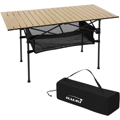 ECD Germany Mesa plegable de camping 118x55x64,5 cm de aluminio beige ECD Germany Mesa plegable de camping 118x55x64,5 cm de aluminio beige