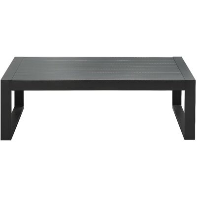 Unique Mesa de centro para jardín aluminio gris antracita Unique Mesa de centro para jardín aluminio gris antracita