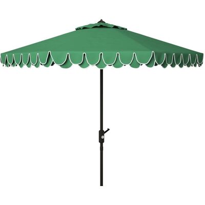 Safavieh Sombrilla en metal/tela, caza verde Safavieh Sombrilla en metal/tela, caza verde
