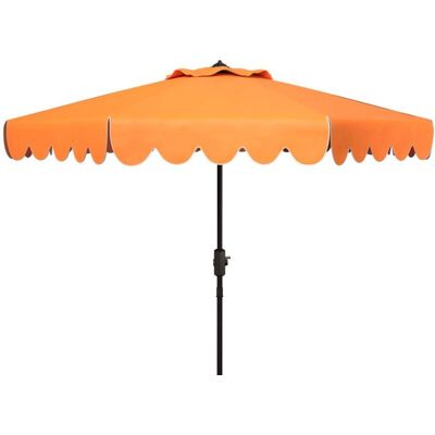 Safavieh Sombrilla de metal naranja Safavieh Sombrilla de metal naranja