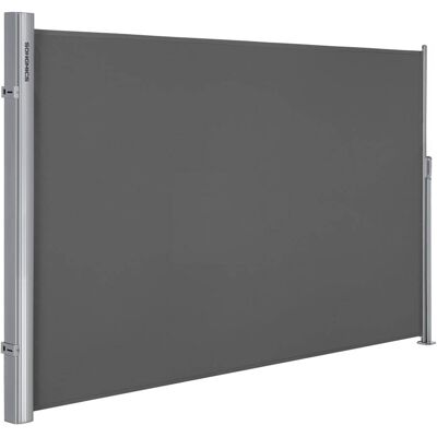 SONGMICS Toldo lateral extensible de 200 x 300 cm de color gris antracita SONGMICS Toldo lateral extensible de 200 x 300 cm de color gris antracita