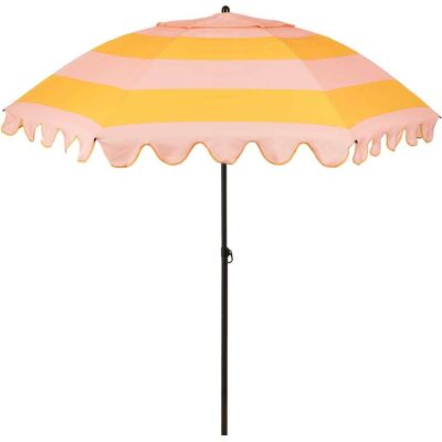 Mica Decorations Sombrilla amarillo h238xb197xl197cm Mica Decorations Sombrilla amarillo h238xb197xl197cm