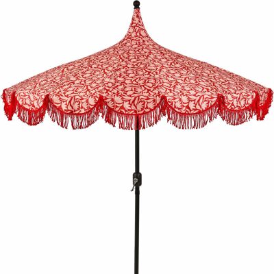 Mica Decorations Sombrilla kelly rojo h238xb235xl235cm Mica Decorations Sombrilla kelly rojo h238xb235xl235cm