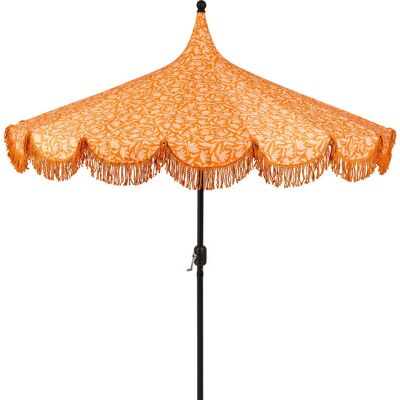 Mica Decorations Sombrilla kelly naranja h238xb235xl235cm Mica Decorations Sombrilla kelly naranja h238xb235xl235cm
