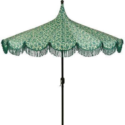 Mica Decorations Sombrilla kelly verde oscuro h238xb235xl235cm Mica Decorations Sombrilla kelly verde oscuro h238xb235xl235cm