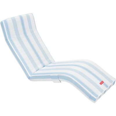 Flamingueo Tumbona plegable ajustable poliéster azul Flamingueo Tumbona plegable ajustable poliéster azul