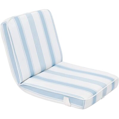 Flamingueo Tumbona plegable reclinable poliéster azul Flamingueo Tumbona plegable reclinable poliéster azul