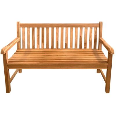 Axi Banco jardín teca 3 plazas marrón 150 cm Axi Banco jardín teca 3 plazas marrón 150 cm