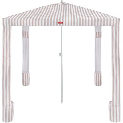 Flamingueo Cenador playa jardín poliéster aluminio UPF50+ beige Flamingueo Cenador playa jardín poliéster aluminio UPF50+ beige