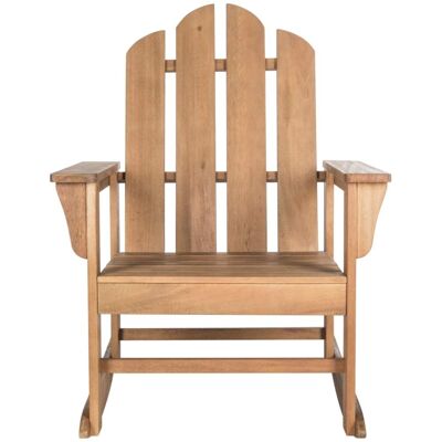Safavieh Mecedora de jardín madera de natural Safavieh Mecedora de jardín madera de natural