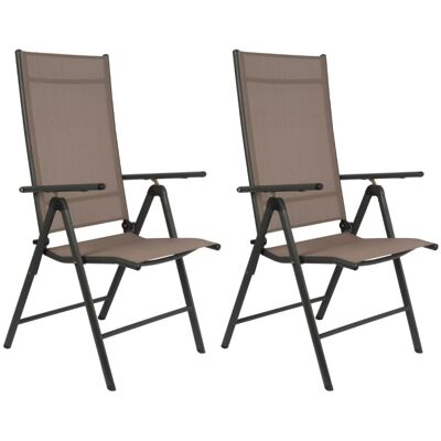 Lifetime Set de sillas de jardín beige h105xb57xl56cm Lifetime Set de sillas de jardín beige h105xb57xl56cm