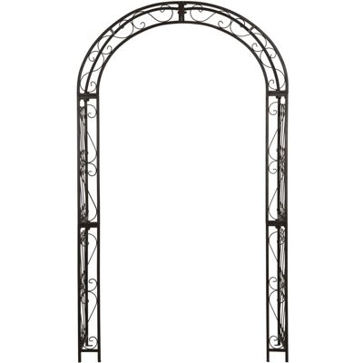 Safavieh Arco de hierro marrón rústico Safavieh Arco de hierro marrón rústico