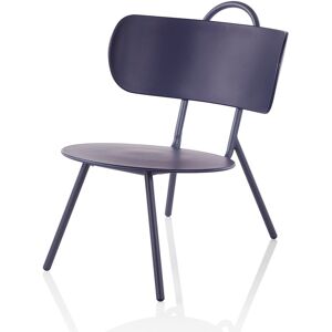 AQA DESIGN Sillón de polipropileno azul