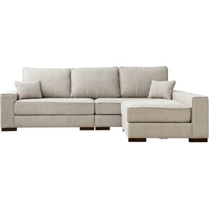 Kenay Home Sofá tapizado beige 100 cm x 285 cm