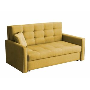 Muebles.es Sofá-cama amarillo 98x85x153cm