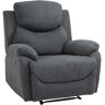 Homcom Sofá reclinable color gris 93 x 88 x 102 cm