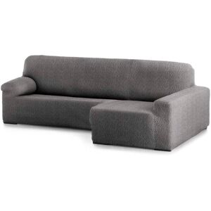Eysa Funda de sofá chaise longue elástica derecha gris oscuro 250 - 360 cm Eysa Funda de sofá chaise longue elástica derecha gris oscuro 250 - 360 cm