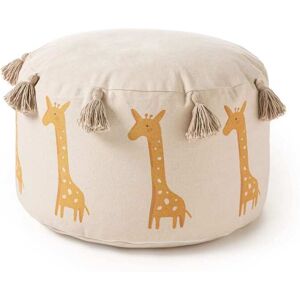 Benuta Puf amarillo 45x45x25 Benuta Puf amarillo 45x45x25