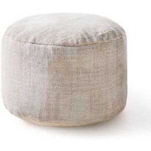Benuta Puf gris claro 55x55x30 Benuta Puf gris claro 55x55x30