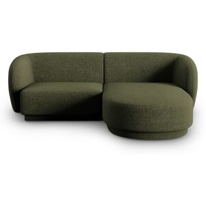 Sofá Esquinero Modular de Christian Lacroix - Chenilla Rayada Verde - 3 Plazas Sofá Esquinero Modular de Christian Lacroix - Chenilla Rayada Verde - 3 Plazas