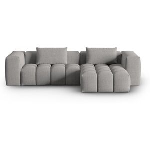 CXL by Christian Lacroix Sofá esquinero modular 3 plazas de tejido estructural beige oscuro CXL by Christian Lacroix Sofá esquinero modular 3 plazas de tejido estructural beige oscuro