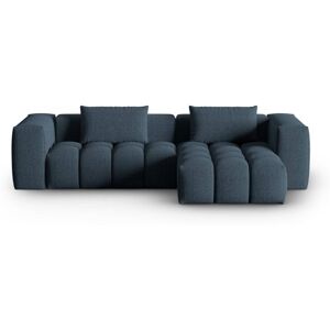 CXL by Christian Lacroix Sofá esquinero modular derecho 3 plazas tejido estructural azul oscuro CXL by Christian Lacroix Sofá esquinero modular derecho 3 plazas tejido estructural azul oscuro
