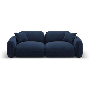 CXL by Christian Lacroix Sofá modular 3 plazas de terciopelo azul oscuro CXL by Christian Lacroix Sofá modular 3 plazas de terciopelo azul oscuro