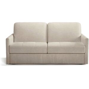Calicosy Sofá cama 3 plazas con apertura exprés en tela L175 cm - Beige Calicosy Sofá cama 3 plazas con apertura exprés en tela L175 cm - Beige