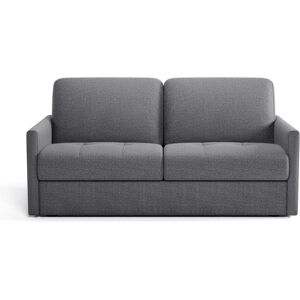 Calicosy Sofá cama 3 plazas con apertura exprés en tela L175 cm - Gris Calicosy Sofá cama 3 plazas con apertura exprés en tela L175 cm - Gris