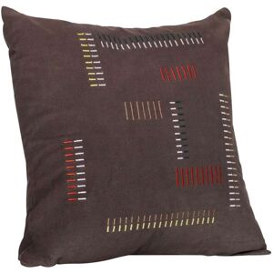 Hübsch Cojín de algodón marrón 50x50 Hübsch Cojín de algodón marrón 50x50