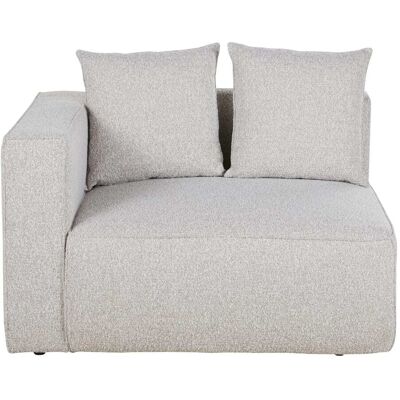 Maisons du Monde Sillón (ángulo izquierdo) parra sofá modular gris claro moteado Maisons du Monde Sillón (ángulo izquierdo) parra sofá modular gris claro moteado
