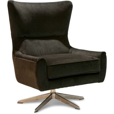 PIB Sillon de terciopelo antracita PIB Sillon de terciopelo antracita