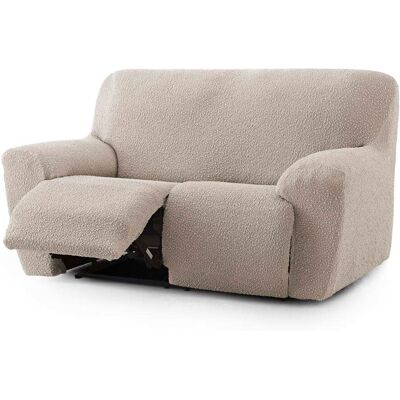 Funda de Sofá Eysa Ecru 2 Plazas - Elástica y Resistente 150-200cm Funda de Sofá Eysa Ecru 2 Plazas - Elástica y Resistente 150-200cm
