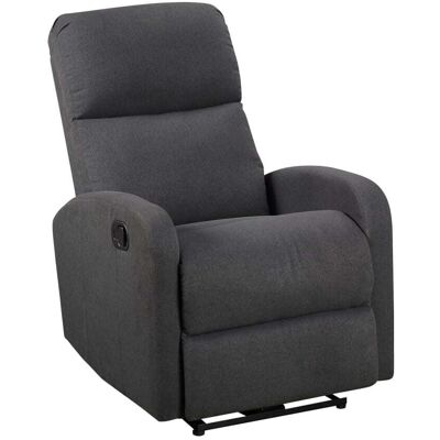 Happy Garden Sillón reclinable en tejido antracita Happy Garden Sillón reclinable en tejido antracita