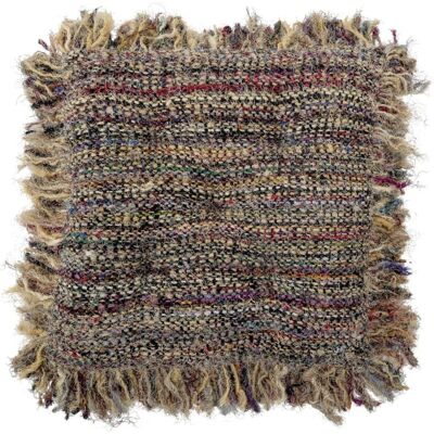 Bloomingville Cojín de algodón multicolor 50x50cm Bloomingville Cojín de algodón multicolor 50x50cm