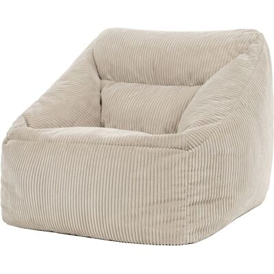 Icon Riesen Jumbo-Cord Beige Sillón de saco Icon Riesen Jumbo-Cord Beige Sillón de saco