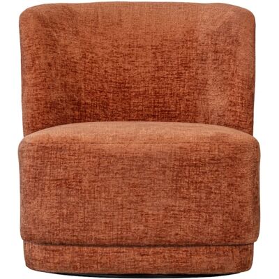 WOOOD Sillón giratorio de terciopelo óxido atty WOOOD Sillón giratorio de terciopelo óxido atty
