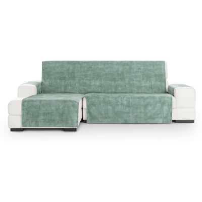 Eysa Funda de sofá chaise longue extra práctica izquierda verde 290 cm Eysa Funda de sofá chaise longue extra práctica izquierda verde 290 cm