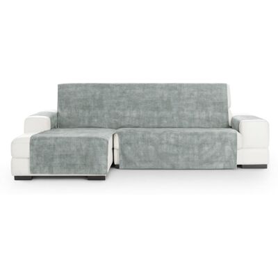 Eysa Funda de sofá chaise longue extra práctica izquierda gris 290 cm Eysa Funda de sofá chaise longue extra práctica izquierda gris 290 cm