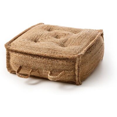 Benuta Cojín de suelo marrón claro 55x55x20 Benuta Cojín de suelo marrón claro 55x55x20
