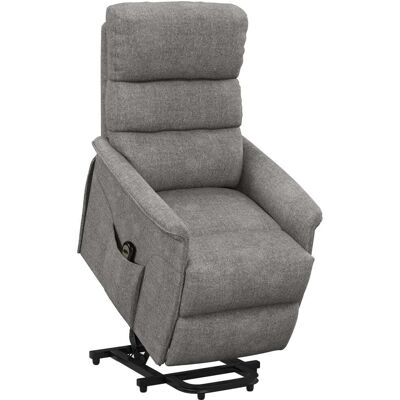Homcom Sillón levanta personas 64x90x96 cm gris Homcom Sillón levanta personas 64x90x96 cm gris