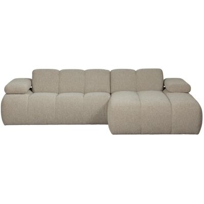 WOOOD - Mojo Longchair-Sofa - Bouclé Beige - 280x160 - Sofa WOOOD - Mojo Longchair-Sofa - Bouclé Beige - 280x160 - Sofa